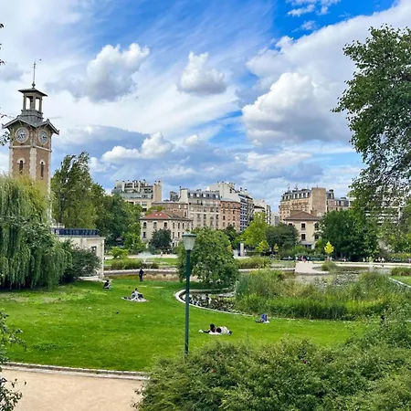 Elegant T3 3 Double Beds 15th Near Parc Brassens Apartment